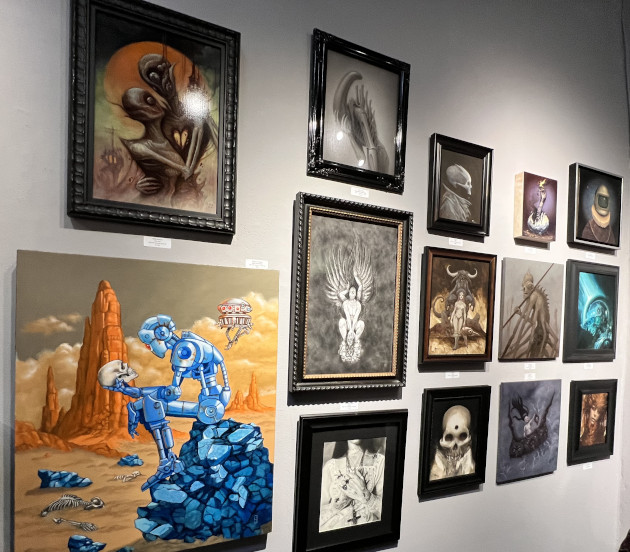 Heavy Metal Magazine relaunch event at Copro Gallery