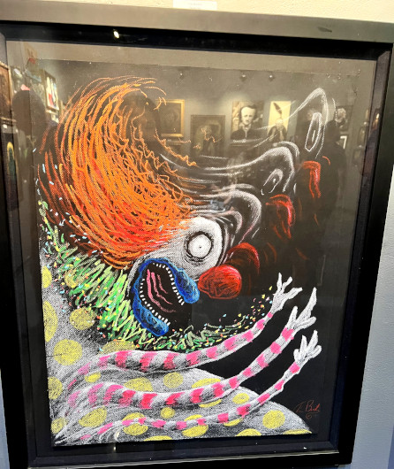 "Clowning" by Tim Burton