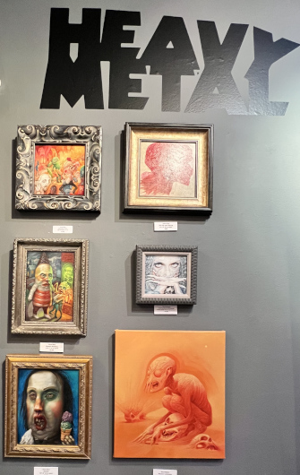 Heavy Metal Magazine relaunch event at Copro Gallery