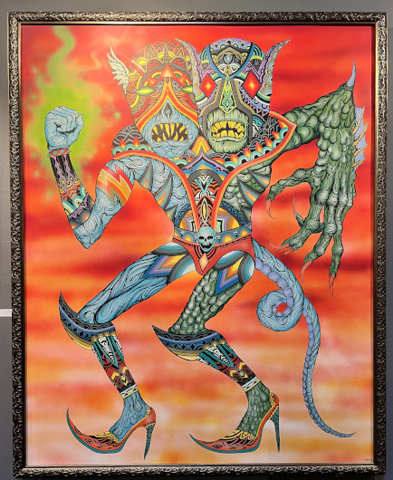 "High-Heeled Hero" by Skinner