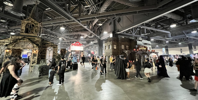 Showfloor at Midsummer Scream