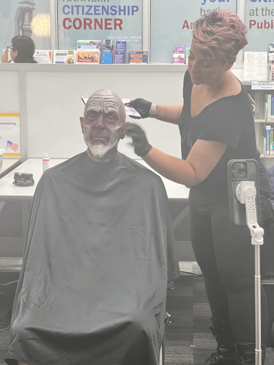 Special FX makeup demo by Erica Preus