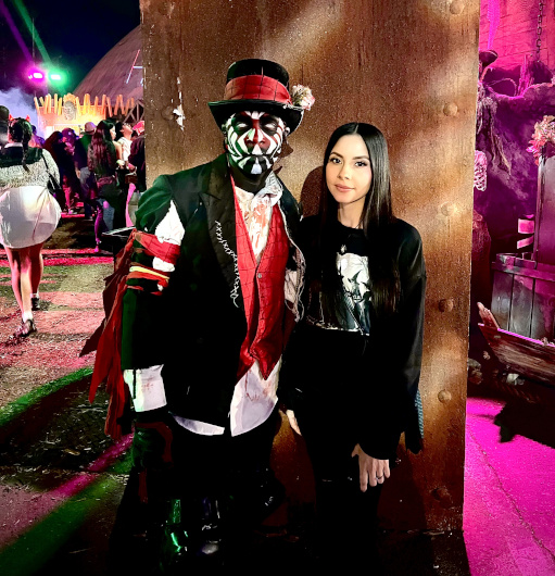 Scare actor and guest