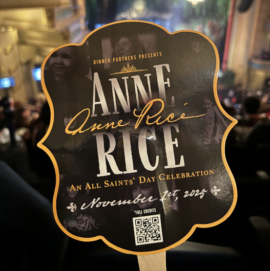 Anne Rice: An All Saints' Day Celebration