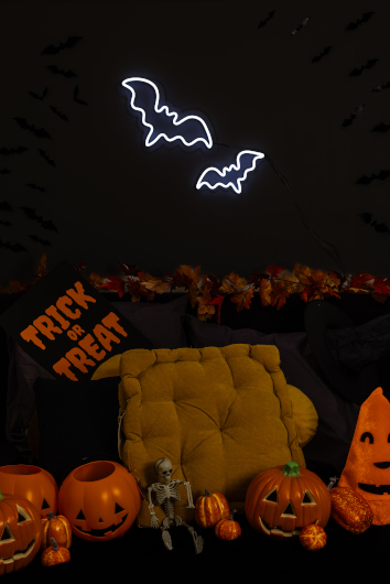 Halloween signs by Custom Neon