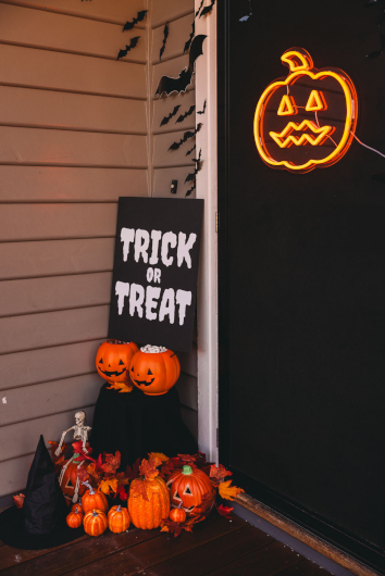 Halloween signs by Custom Neon