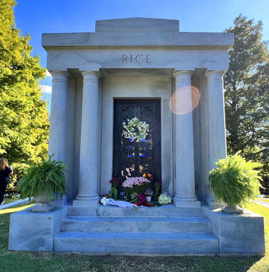 Rice Family Mausoleum at Metairie Cemetery