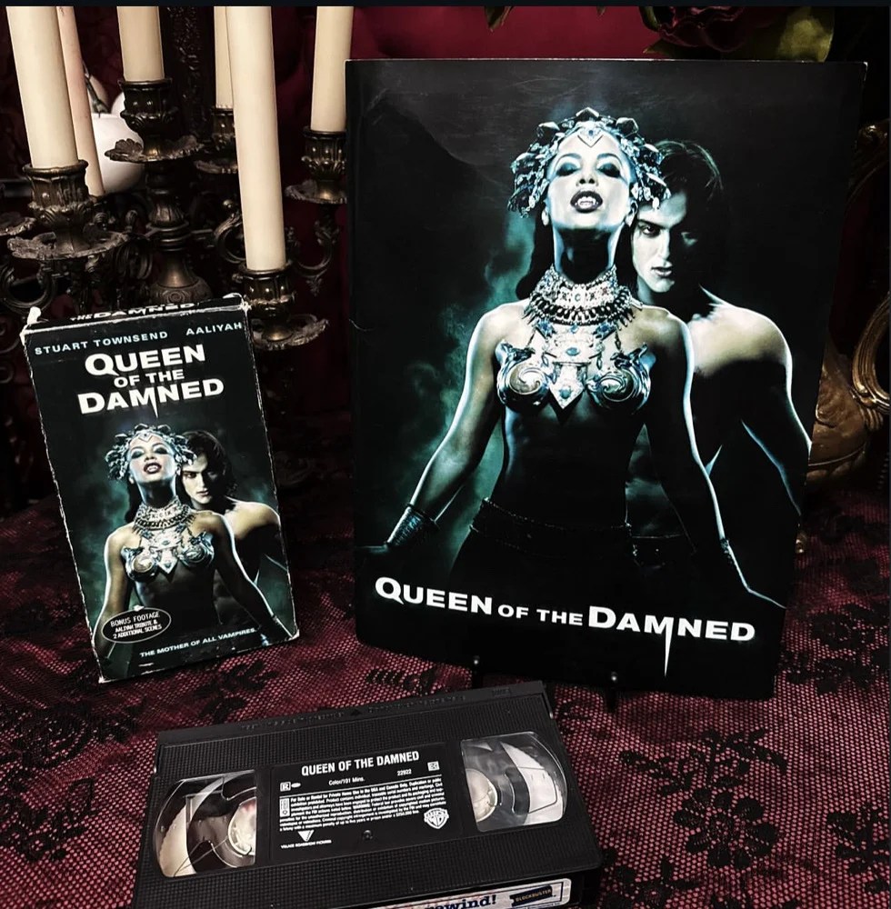 Queen of the Damned Press Kit & VHS (Photo credit: The Glass Coffin)