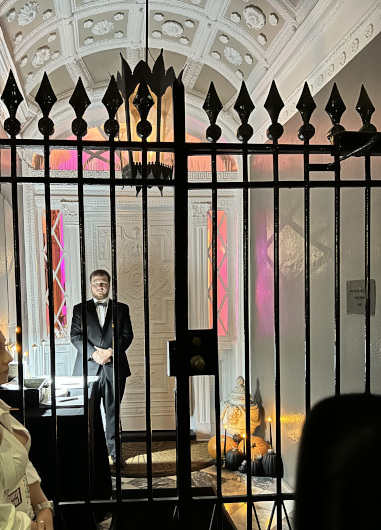Entrance to LaLaurie Mansion in New Orleans
