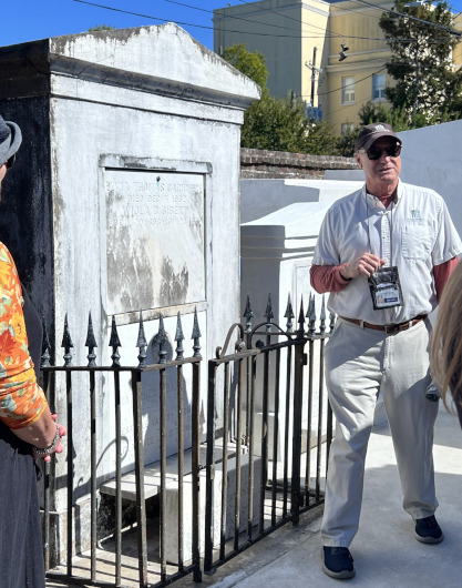 St. Louis Cemetery No. 1 guided tour