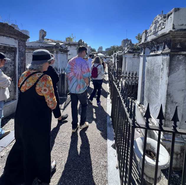 St. Louis Cemetery No. 1 guided tour