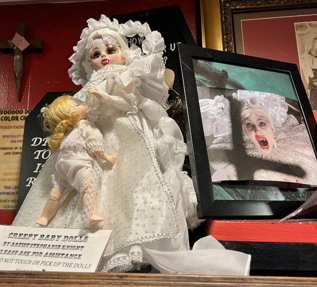 Lucy Creepy Baby Doll by artist Stephanie Knight