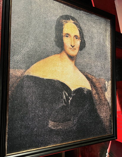 Frankenstein author Mary Shelley