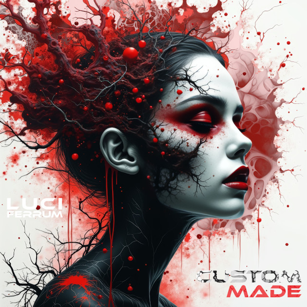 Artwork for Luci Ferrum's single "Custom Made"