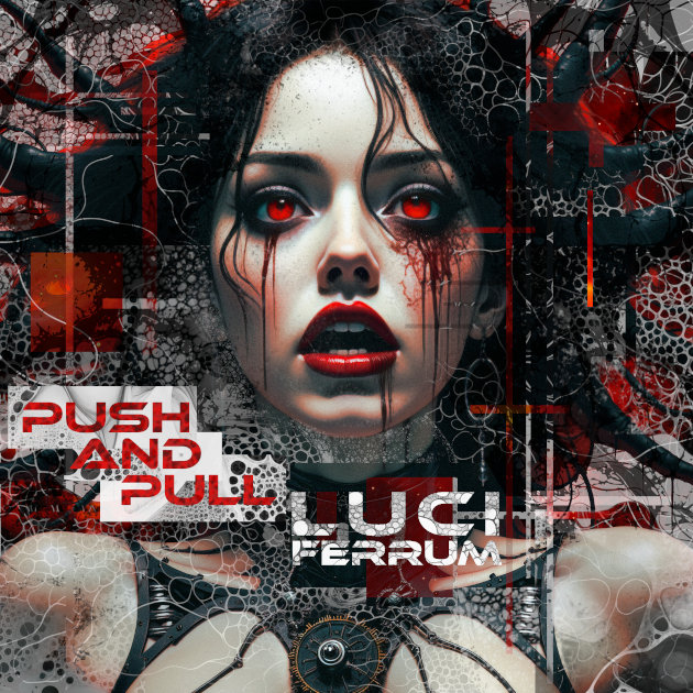 Artwork for Luci Ferrum's single "Push and Pull"