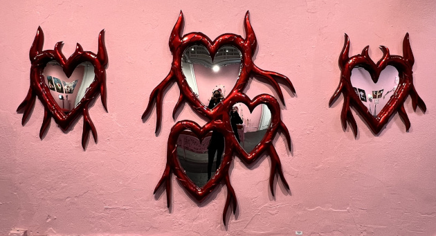 Creepy Gals Bloodline exhibit at Superchief Gallery