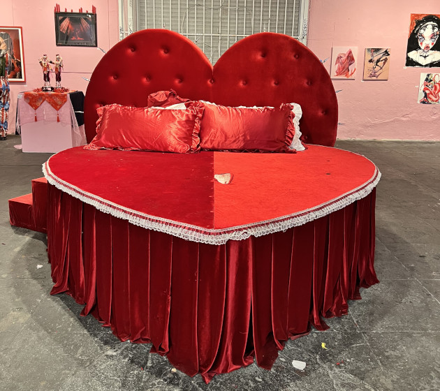 Creepy Gals Bloodline exhibit at Superchief Gallery