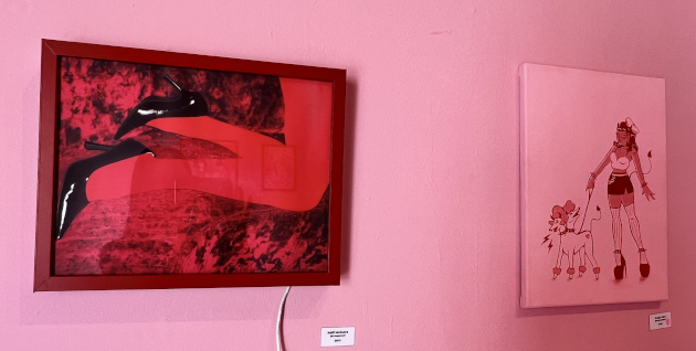 Creepy Gals Bloodline exhibit