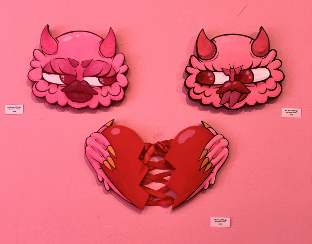 Artwork by Ari Bean Things (@ari.bean.things)