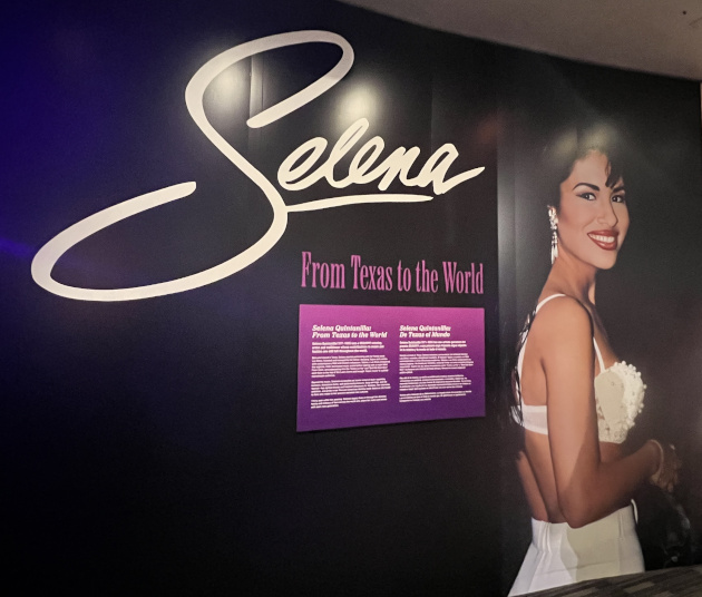 Selena: From Texas to the World exhibit at the Grammy Museum