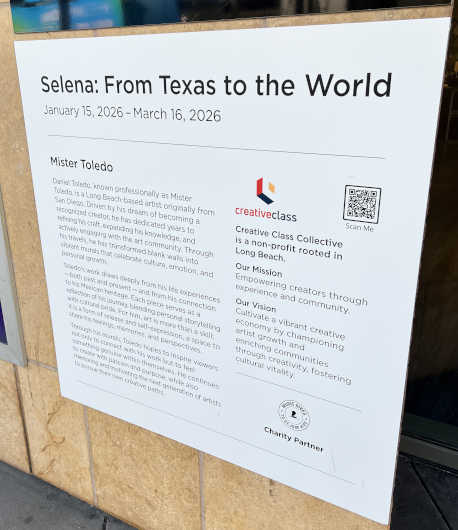 Bio of Selena-mural artist Mister Toledo