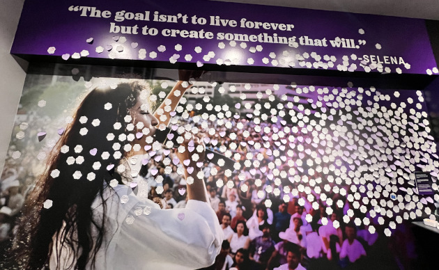 Selena exhibit at the Grammy Museum