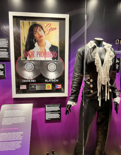 Selena: From Texas to the World exhibit at the Grammy Museum
