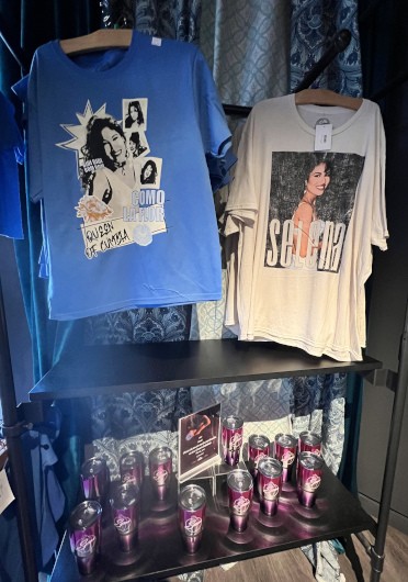 Selena merch at the Grammy Museum