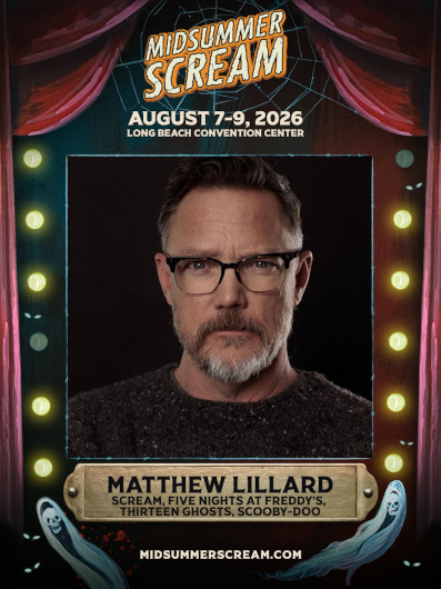 Matthew Lillard Midsummer Scream 2026 special celebrity guest