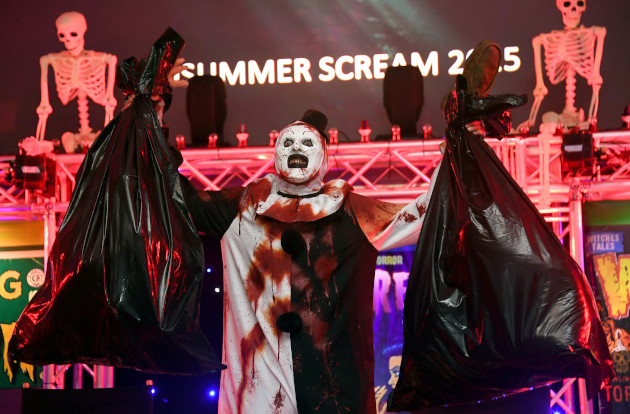 David Howard Thornton as Art The Clown at Midsummer Scream 2025 (Photo credit: Al Ortega)