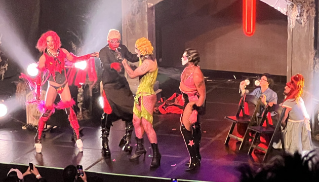 Titans season 2 finalists Abhora, Jay Kay, Jaharia, and champion Evah Destruction