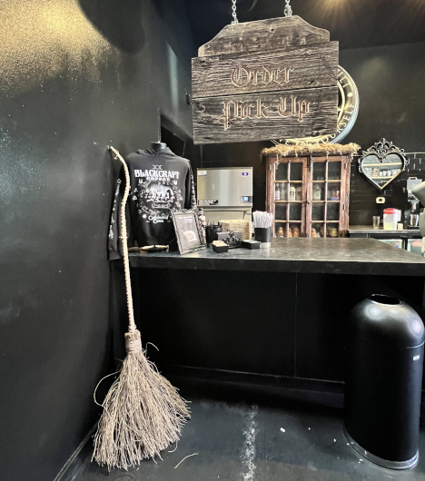 Order pickup at Blackcraft Coffee Los Angeles