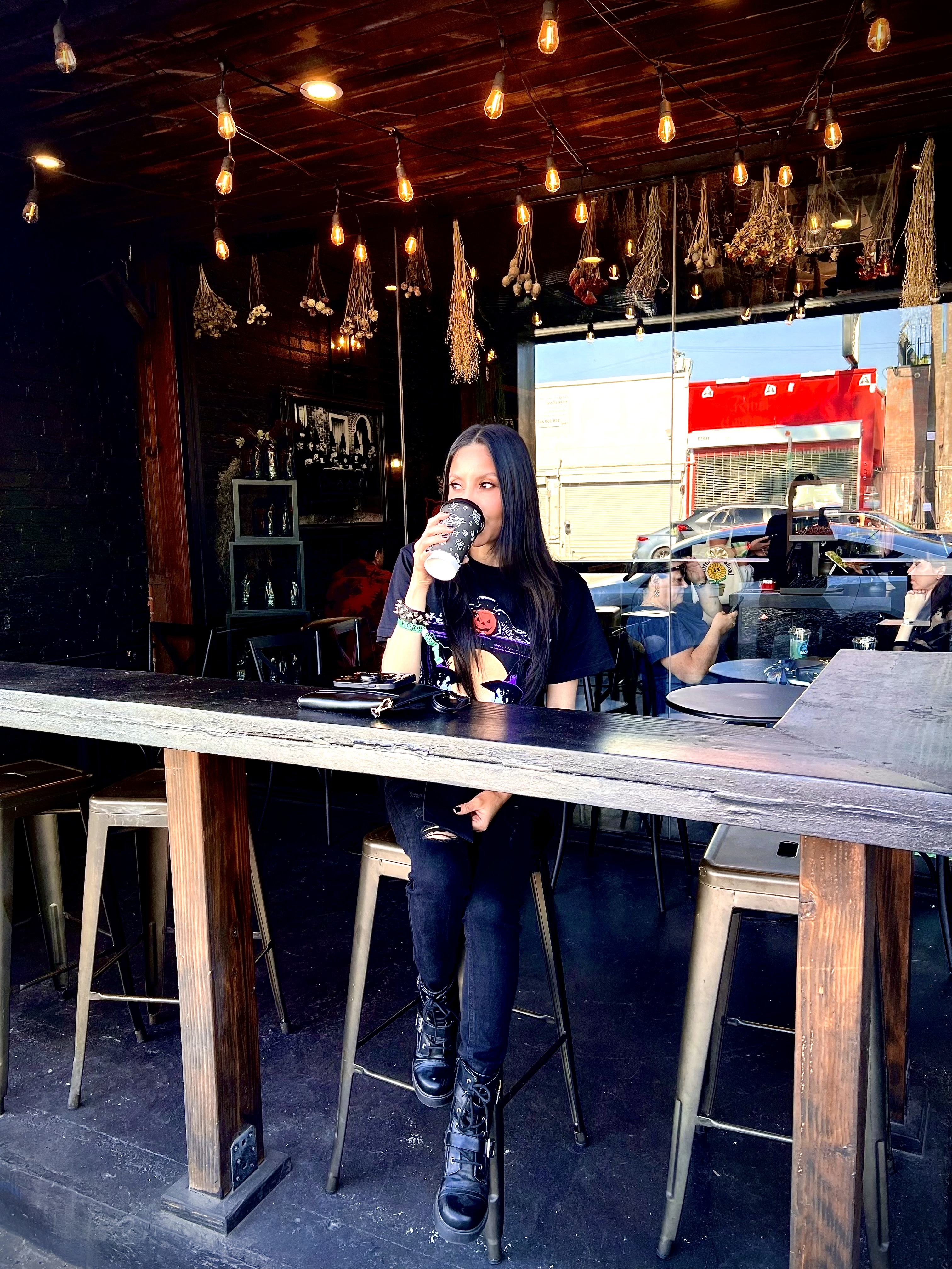Vamp Jenn at Blackcraft Coffee Los Angeles