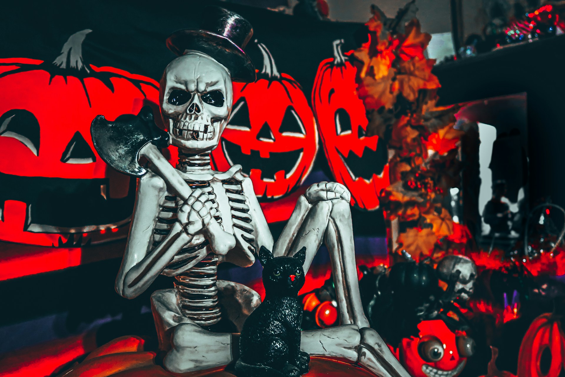 Halloween skeleton (Photo credit: Joshua Coleman via Unsplash)