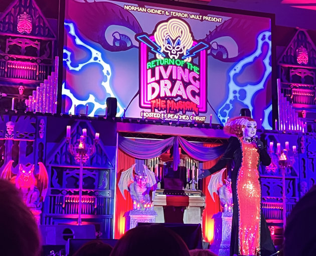 Peaches Christ, the host of Return of the Living Drag at Midsummer Scream