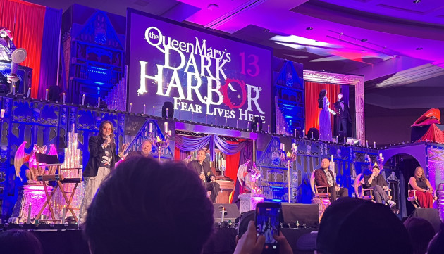 Queen Mary Dark Harbor presentation at Midsummer Scream