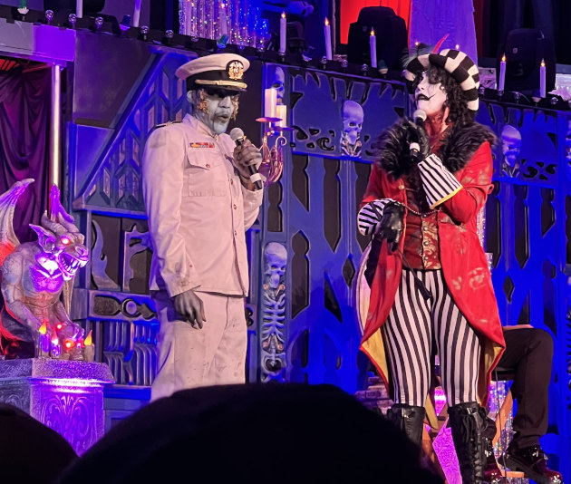 Queen Mary Dark Harbor presentation at Midsummer Scream