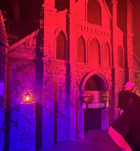 Eulogy Collective setup at Midsummer Scream