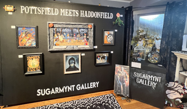 Pottsfield Meets Haddonfield art exhibit at SugarMynt Gallery￼