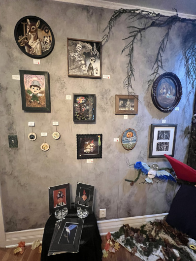 SugarMynt Gallery's "Pottsfield Meets Haddonfield" exhibit